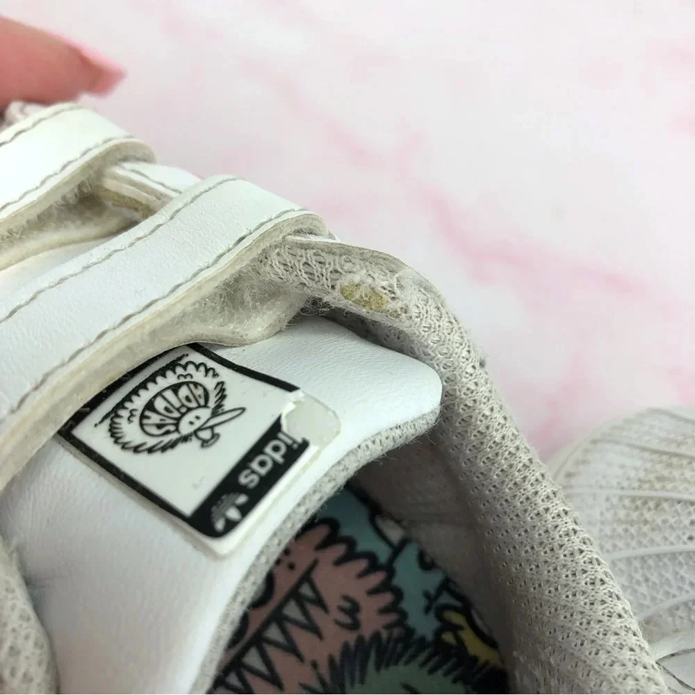 Adidas x Kevin Lyons sneakers‎ Superstar Monster Art size 4 infant